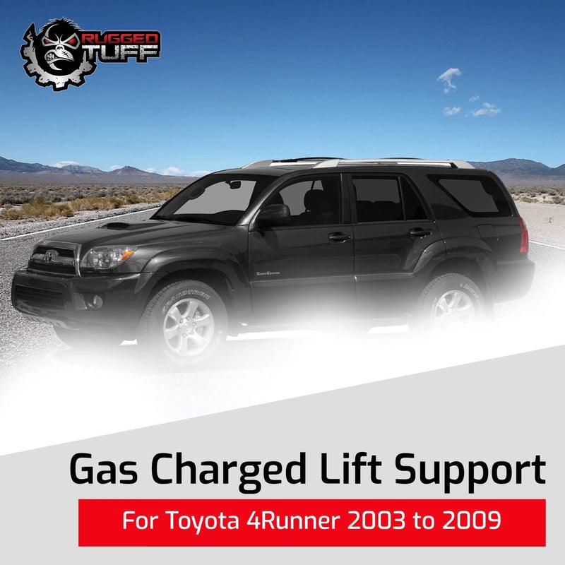 Rugged TUFF RT261088 Liftgate Lift Supports Rear Hatch Shocks Struts Gas Springs Arms Compatible with 2003-2009 Toyota 4Runner, Pack of 2 - Image 5